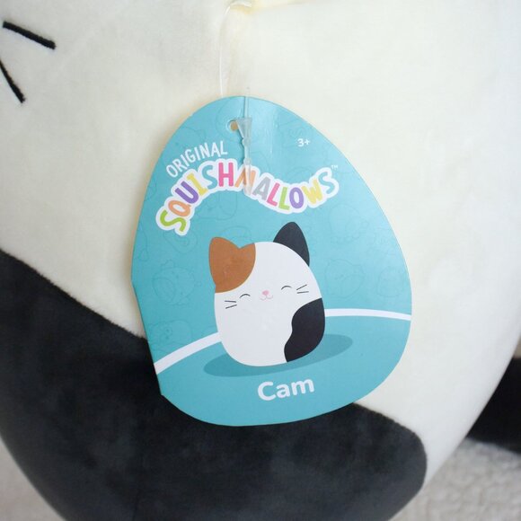 *Squishmallows* 2021 - 14" - Calico Cat "Cam" - NEW! - FAST SHIP! - Picture 4 of 4